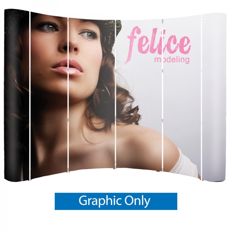 Pop Up 10 ft. Trade Show Display - Graphics Only